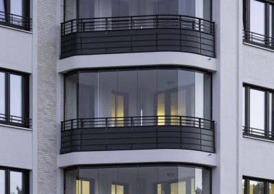 Balcony enclosure